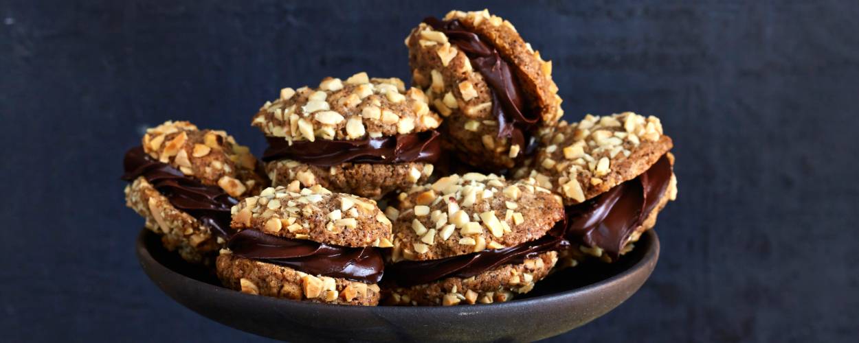 Biscotti alle Mandorle - migdałowe ciasteczka espresso