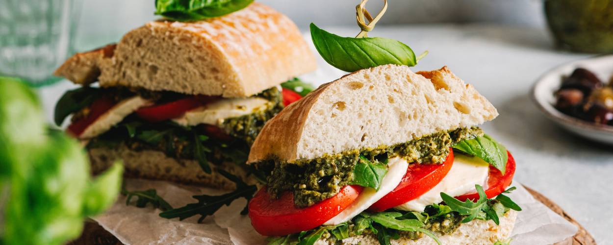 10 minutowe kanapki ciabatta