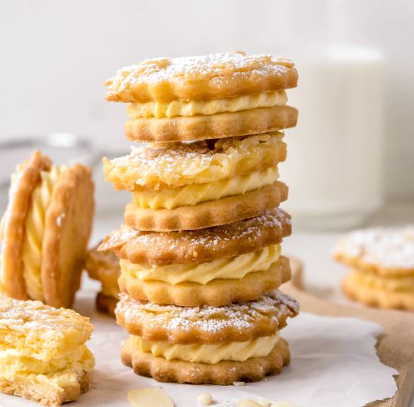 Ciasteczka miodowe "Bienenstich"