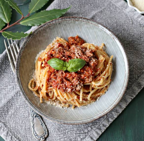 Spaghetti Bolognese według oryginalnego włoskiego przepisu