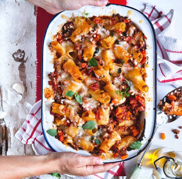 Zapiekanka bolognese