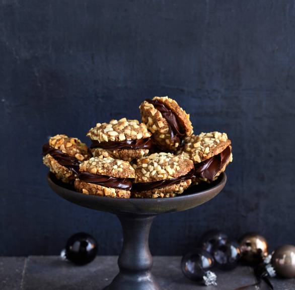 Biscotti alle Mandorle - migdałowe ciasteczka espresso