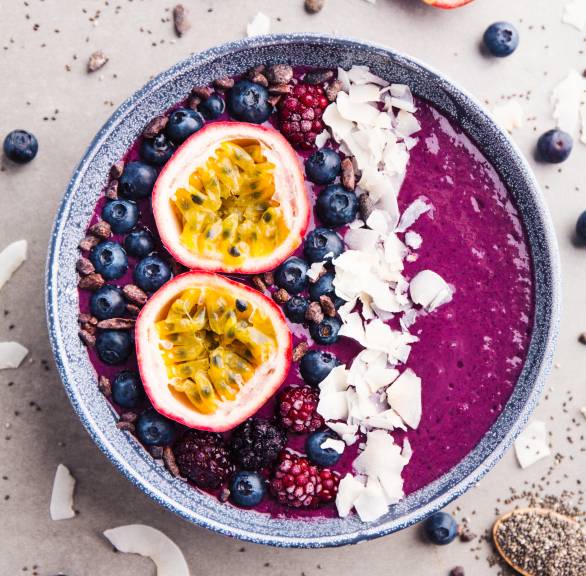 Smoothie bowl z marakują