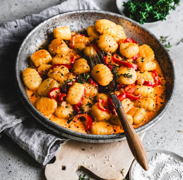 15-minutowe gnocchi z papryką