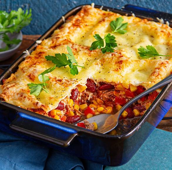 Lasagne z chilli