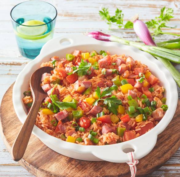 Prosty ryż z pomidorami One Pot