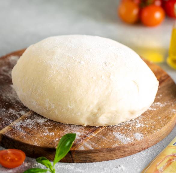 Ciasto na pizzę z proszkiem do pieczenia