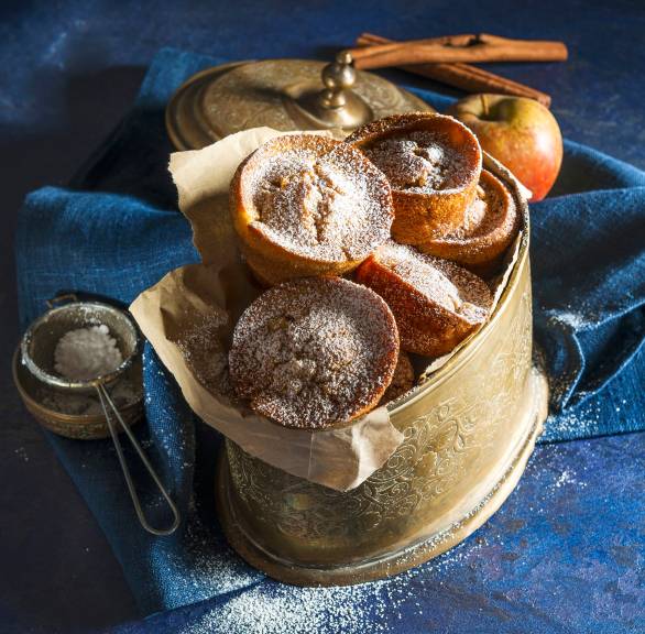Muffinki jabłkowe z cynamonem