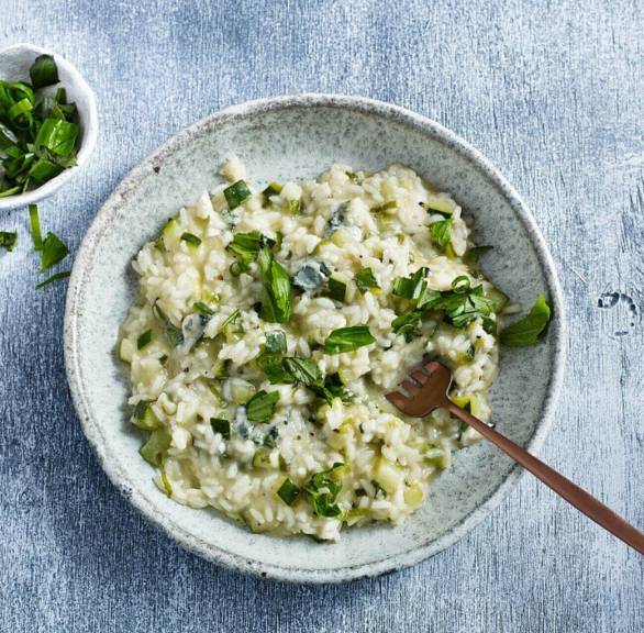 Risotto z cukinią
