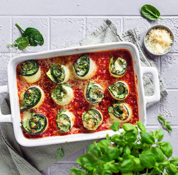 Cukiniowe cannelloni