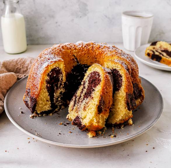 Klasyczna babka marmurkowa jak u babci