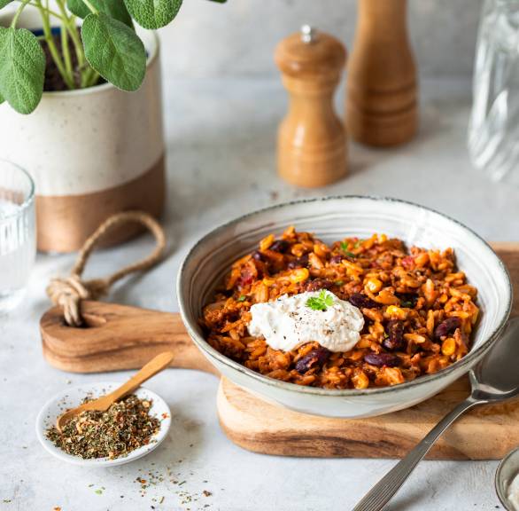 Orzo chili