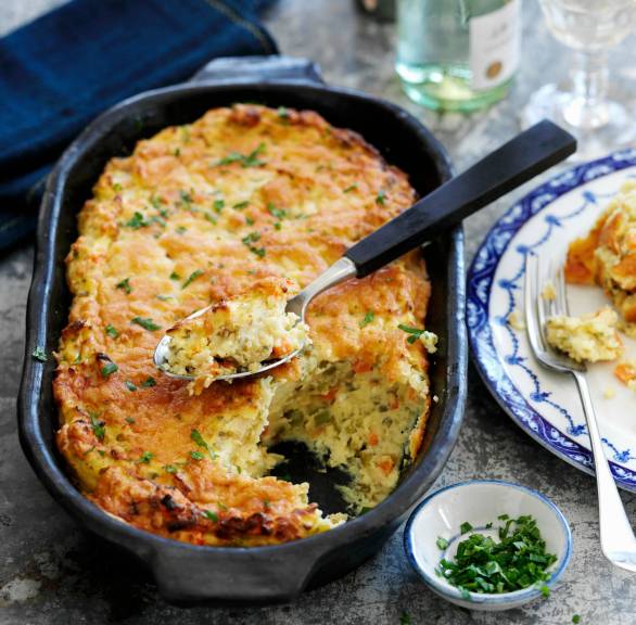 Szybka zapiekanka ziemniaczana cheese & onion