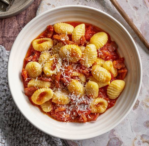Gnocchi all’Amatriciana – jak u Jamiego Olivera