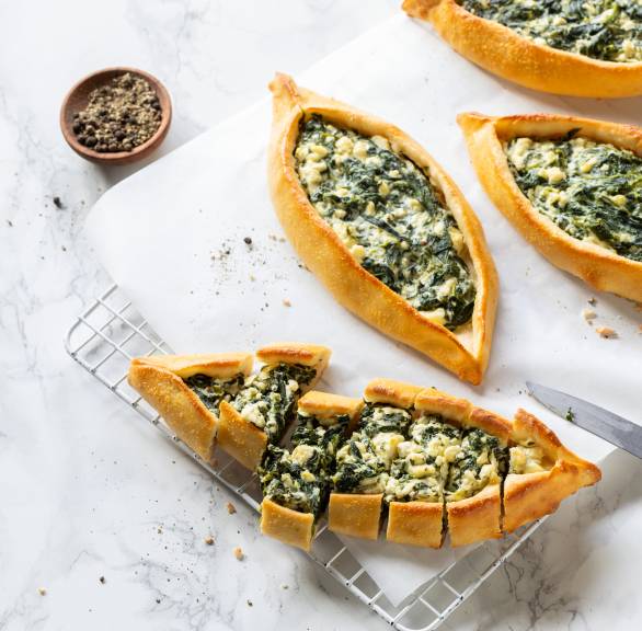 Chrupiący skyr pide