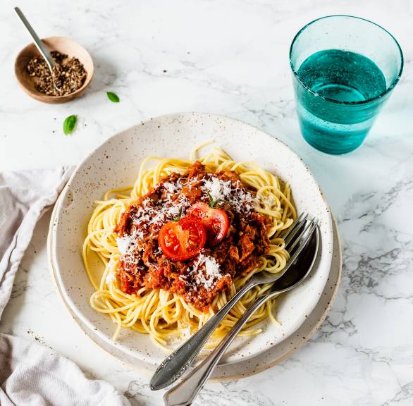 Spaghetti z tuńczykiem