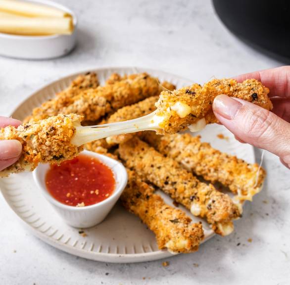 Paluszki mozzarelli z Airfryera