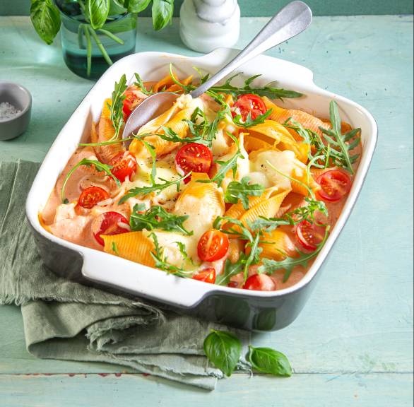 Zapiekany makaron à la Margherita