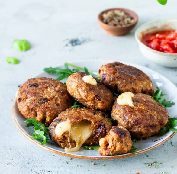 Włoskie kotleciki z mozzarellą