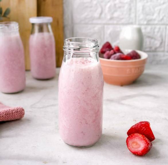 Mleko truskawkowe jak Mullermilch