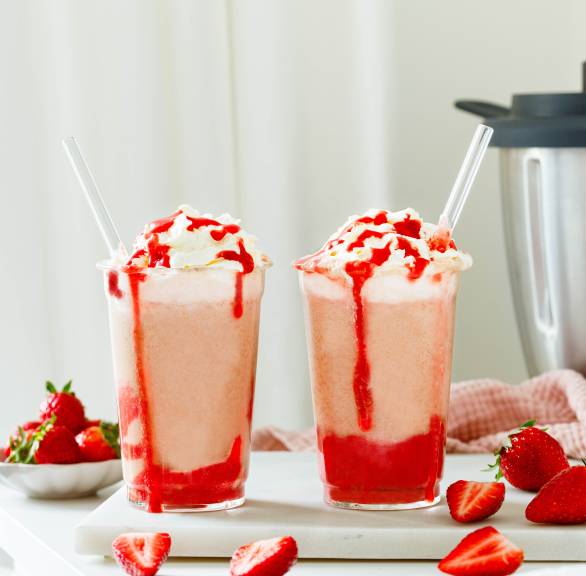 Frappuccino truskawkowe