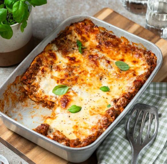 Lasagne z sosem bolońskim