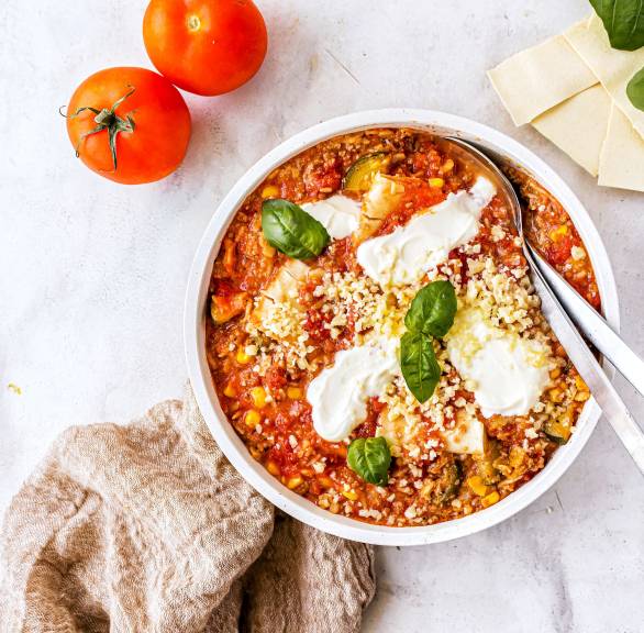Szybka lasagne jednogarnkowa