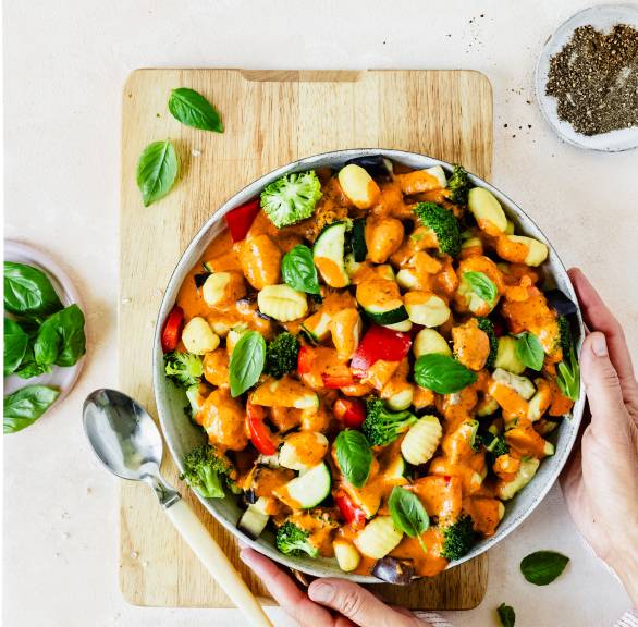 Gnocchi z warzywami