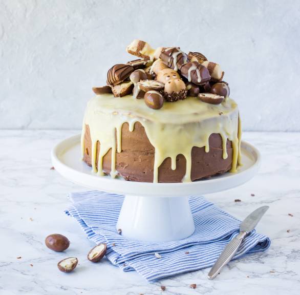 Tort Kinderschokolade z Lidlomixem