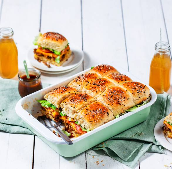 Zapiekanka cheeseburgerowa