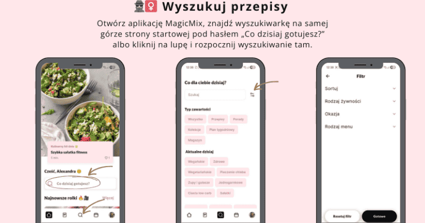Wyszukuj przepisy grafika