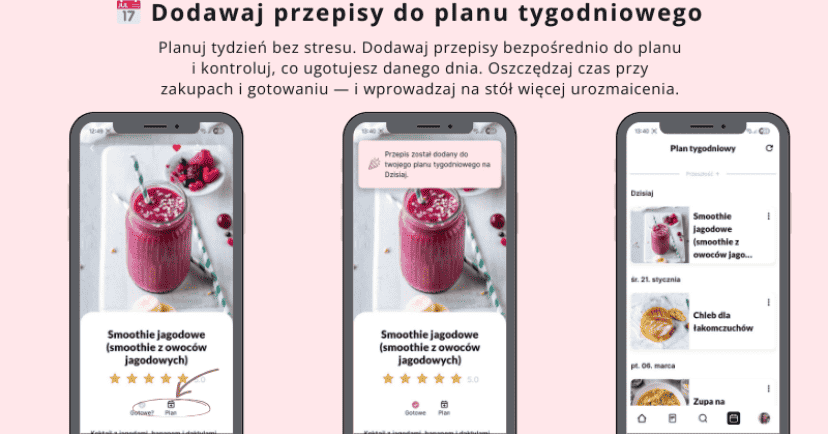 Plan tygodniowy grafika