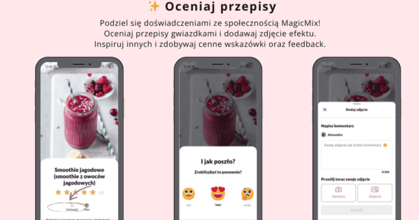 Oceniaj przepisy grafika