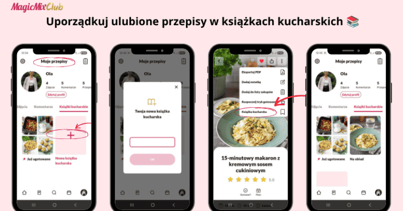 Grafika książka kucharska