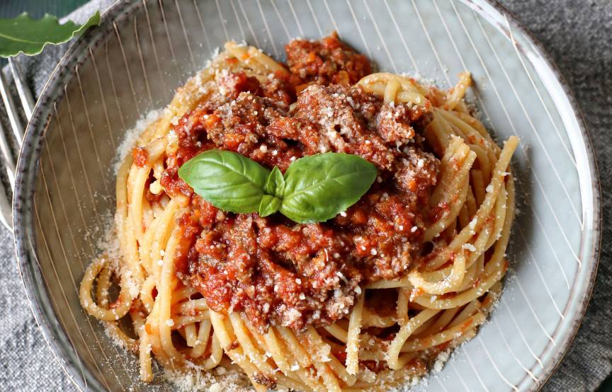 Spaghetti Bolognese według oryginalnego włoskiego przepisu