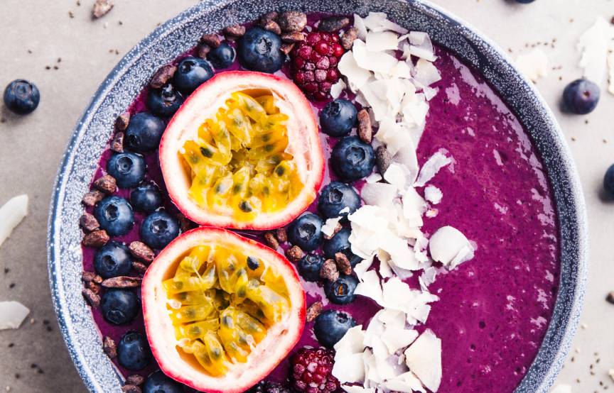 Smoothie bowl z marakują