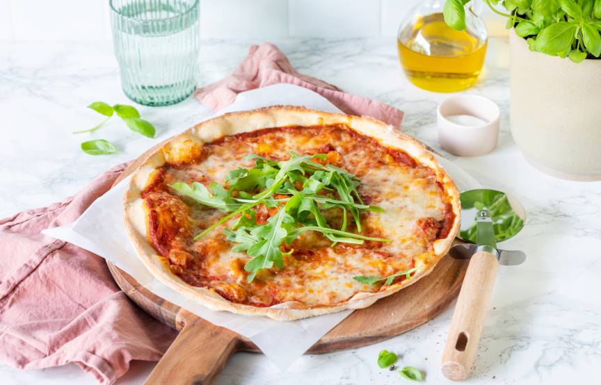 Skyr pizza pomidor-mozzarella