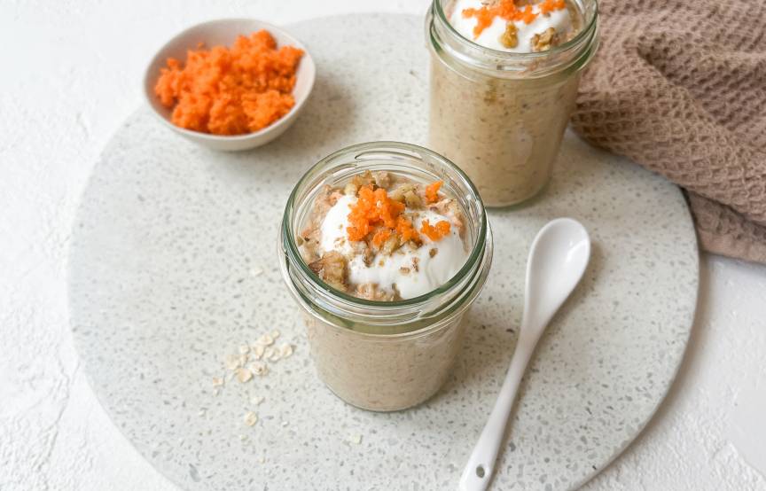 Carrot Cake Overnight Oats