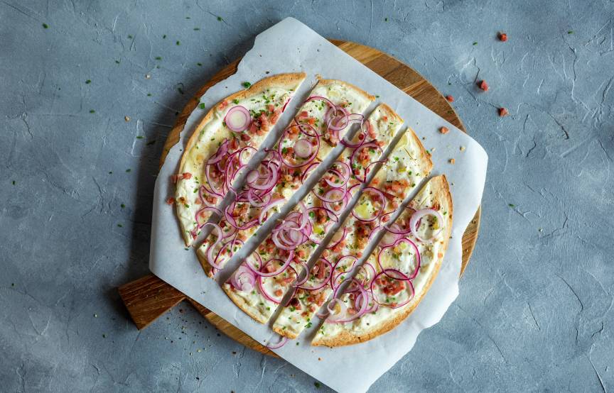 Wrapy tarte flambée