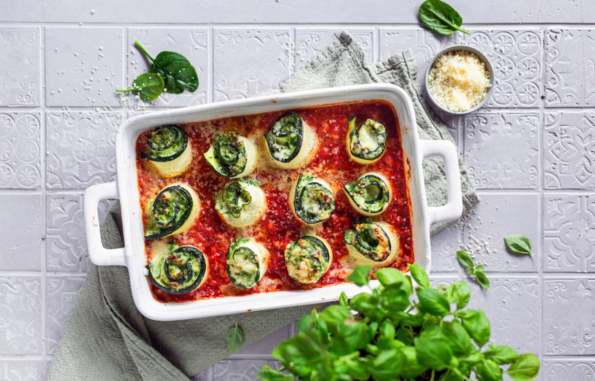 Cukiniowe cannelloni