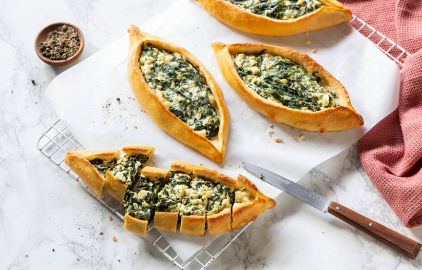Chrupiący skyr pide