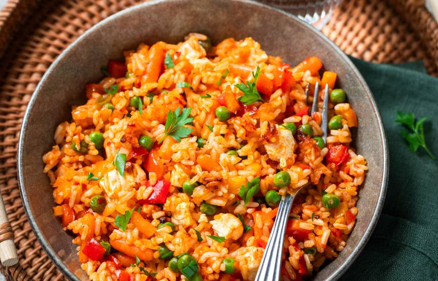 Crispy Rice w stylu djuvec