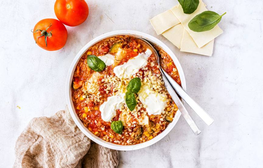 Szybka lasagne jednogarnkowa