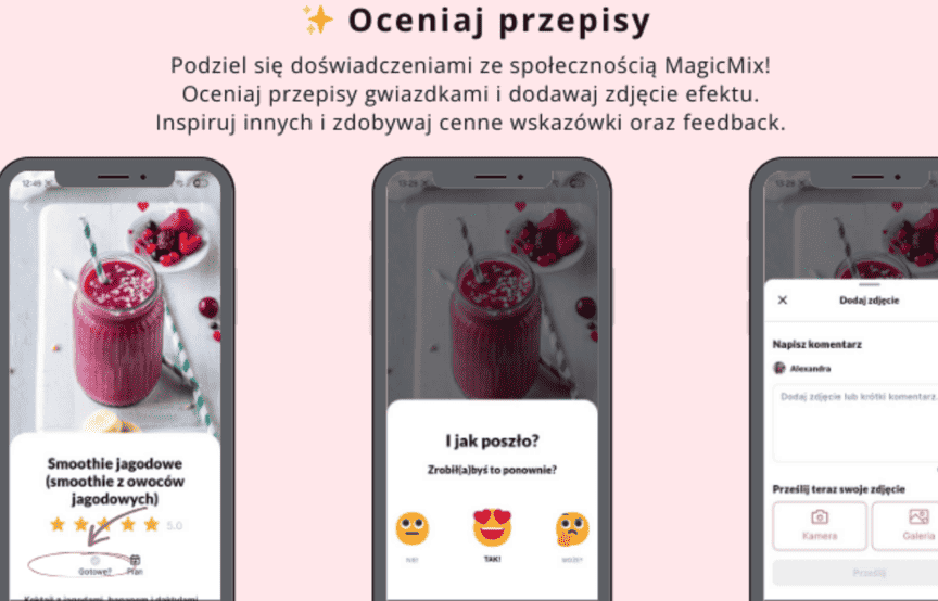 Oceniaj przepisy grafika