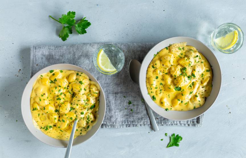 Gnocchi z sosem serowym