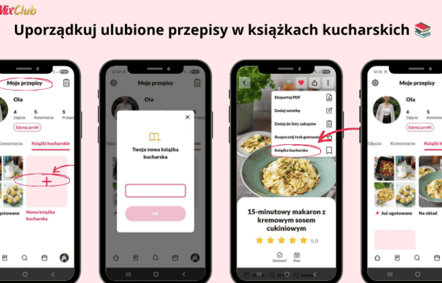 Grafika książka kucharska