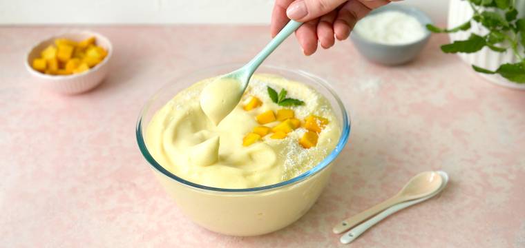 Pianka proteinowa o smaku mango