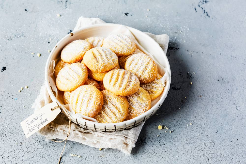 Ciasteczka budyniowe