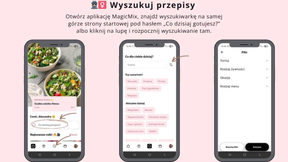 Wyszukuj przepisy grafika