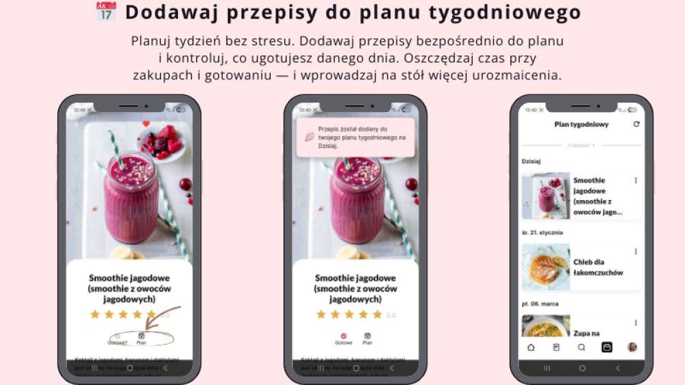 Plan tygodniowy grafika